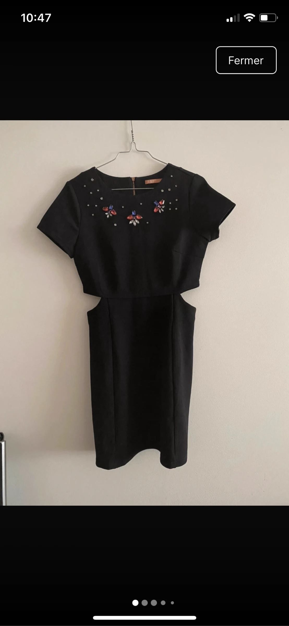 Robe chic noire 
